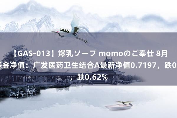 【GAS-013】爆乳ソープ momoのご奉仕 8月7日基金净值：广发医药卫生结合A最新净值0.7197，跌0.62%