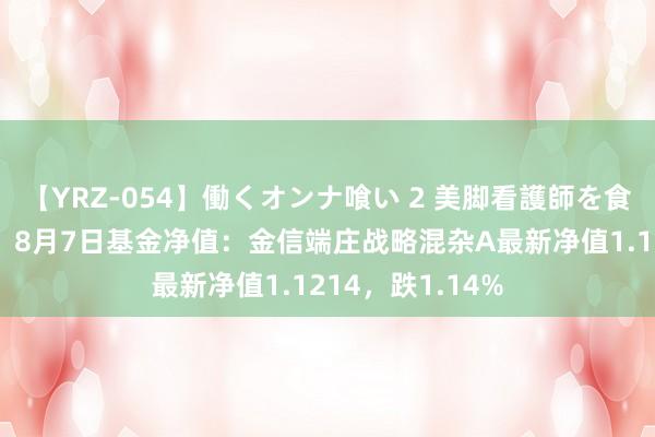 【YRZ-054】働くオンナ喰い 2 美脚看護師を食い散らかす！！ 8月7日基金净值：金信端庄战略混杂A最新净值1.1214，跌1.14%