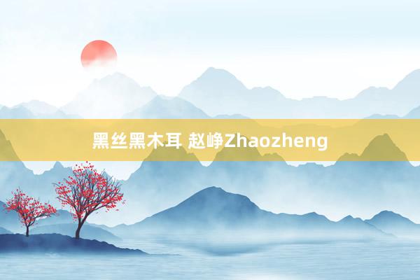 黑丝黑木耳 赵峥Zhaozheng